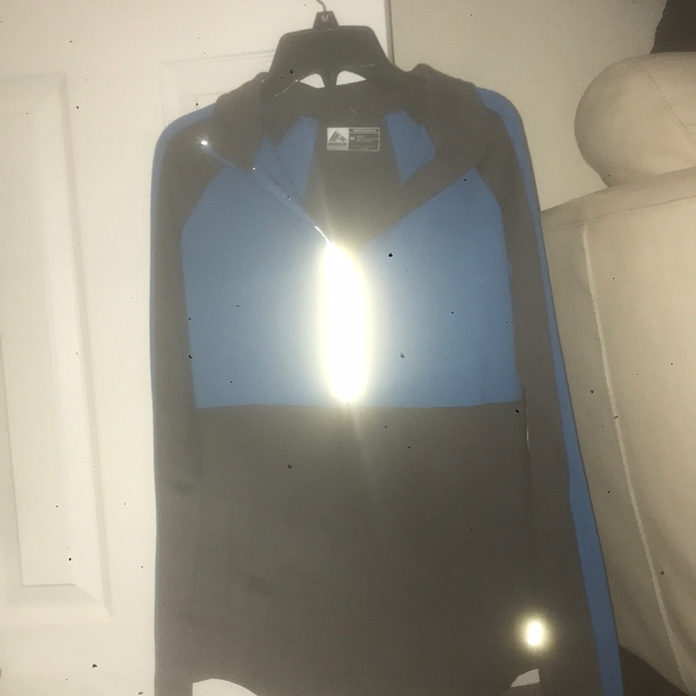 Blue/Grey fitness sweater